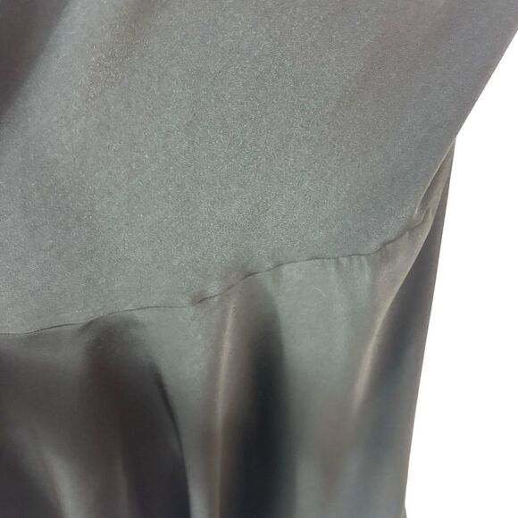 Banana Republic Asymmetrical Seam Midi Slip Dress‎ Whimsigoth Dark Fairy Size 14 - Picture 9 of 13